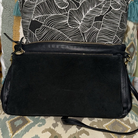 Clare V Gosee black leather and suede - Picture 9 of 10